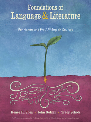 cover image of Foundations of Language and Literature